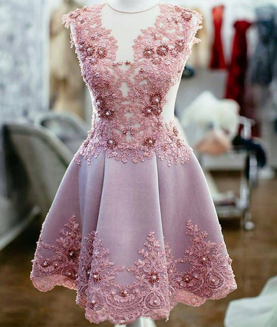 Cute A Line Scoop Neckline Short Women's Holiday Dresses